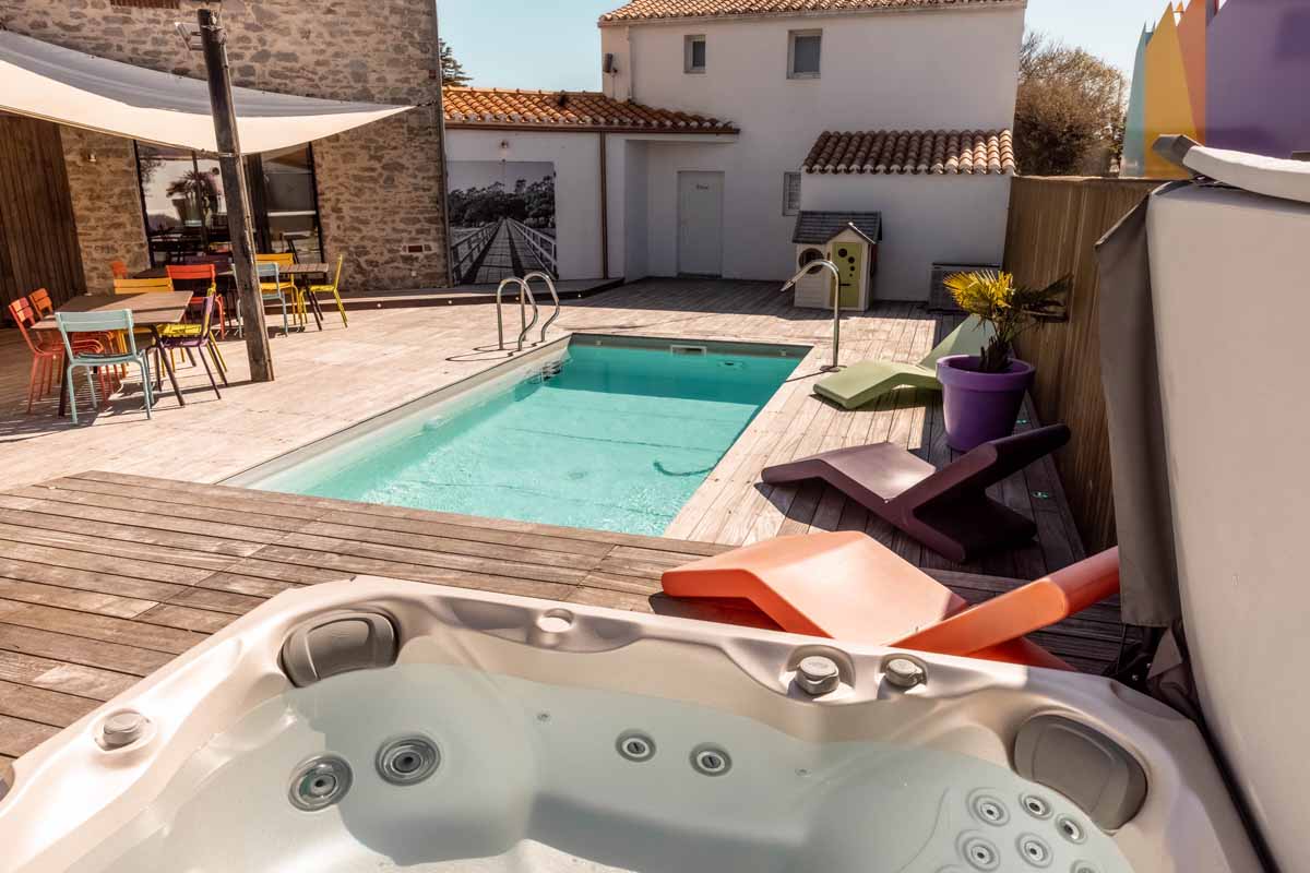 hotel avec clim et piscine a noirmoutier 